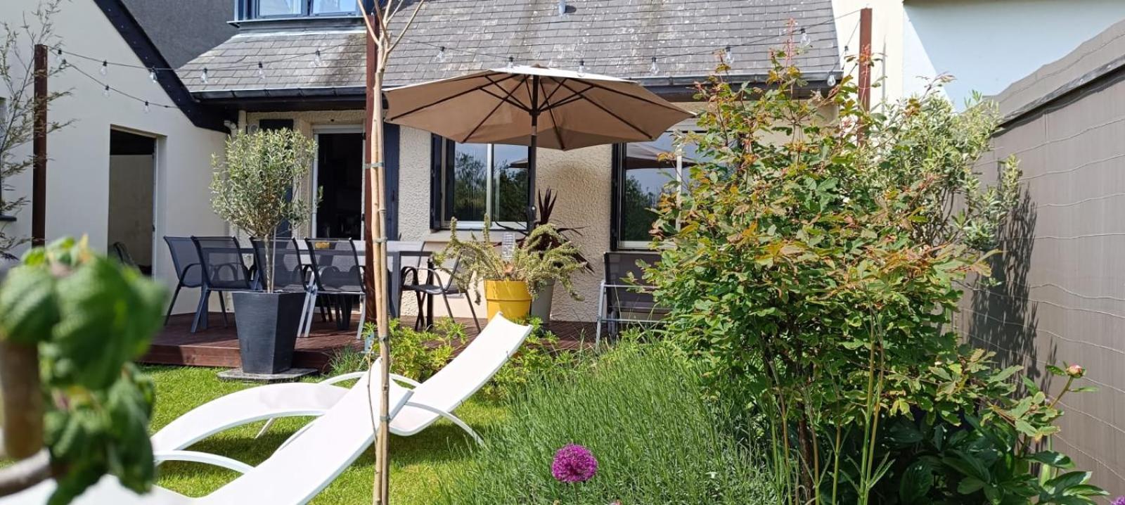 Cottage Proche Du Bord De Mer Et Au Coeur Des Dunes Merlimont-Plage Exterior foto