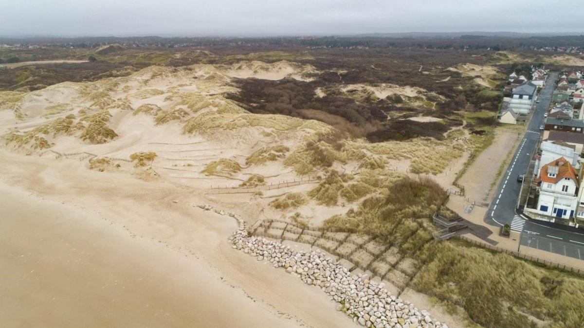Cottage Proche Du Bord De Mer Et Au Coeur Des Dunes Merlimont-Plage Exterior foto